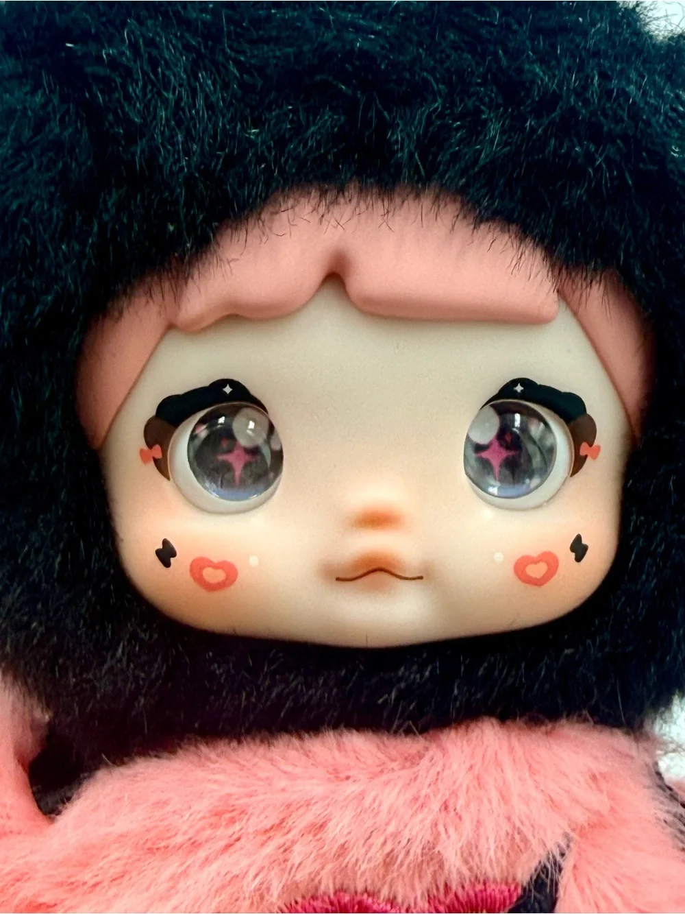 NEW - Nommi Pink ENERGY Series Plush Pendant - BELLA 🩷🖤 - Picture 7 of 9